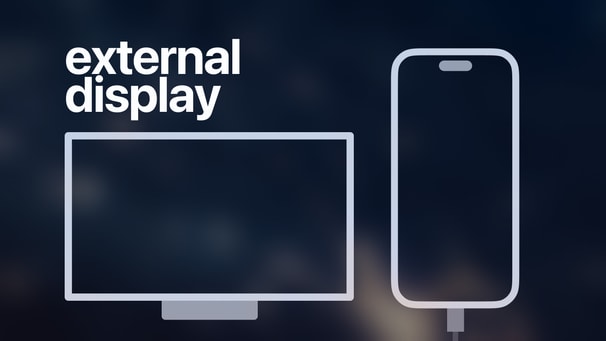 Displaying SwiftUI content on an external screen in iOS