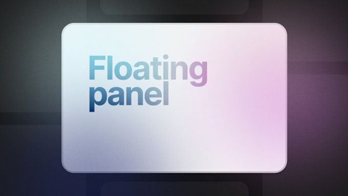 Make a floating panel in SwiftUI for macOS