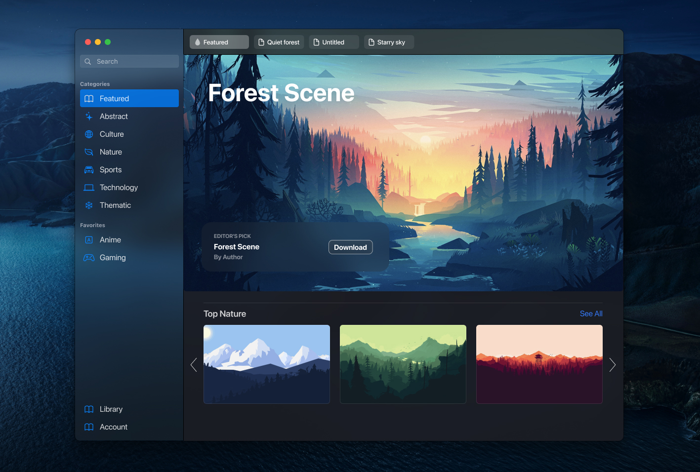The Backdrop Browser
